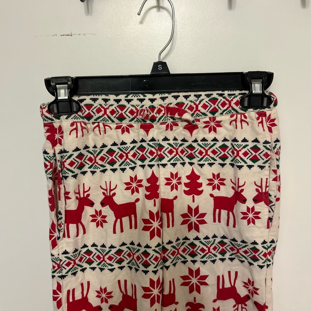 Hanna Andersson Christmas PJ Bottoms 110cm/US5 - Picture 2 of 8